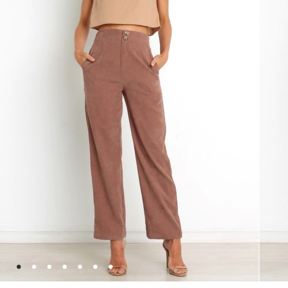 NWT Petal and Pup brown "Springfield pants"!